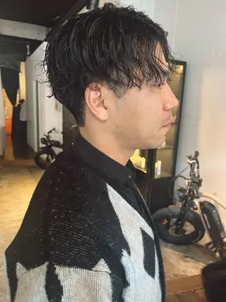 パーマ メンズ 🌈ケアブリーチ🌈 おぐまなつきのヘアスタイル