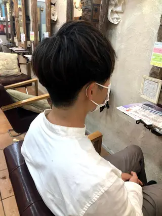 ショート レディースモデル カット/中川翔太のヘアスタイル