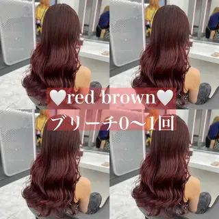 ロング まろっと艶感ブラウン ベージュ🤍まなかのヘアスタイル