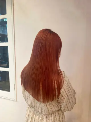 ロング カラー 庄内/髪質改善 ハナキ モエのヘアスタイル