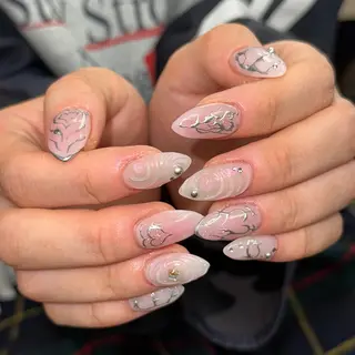 ネイル niconail 🧣ayu 📍烏山のネイルデザイン