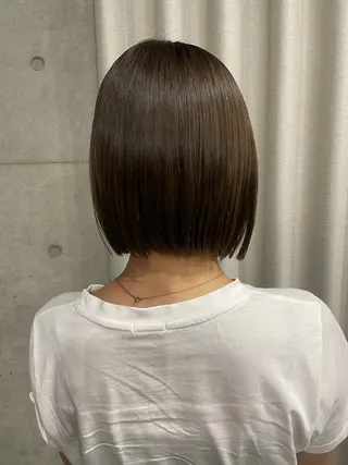ミディアム カラー 表参道🌿赤み消し カラー/チナツのヘアスタイル