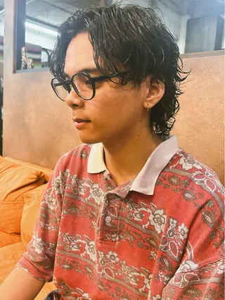 ショート パーマ kazuki iconのヘアスタイル