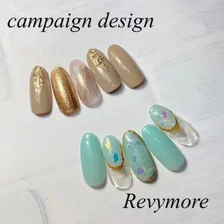 ミディアム ネイル nail salon Revymoreのネイルデザイン