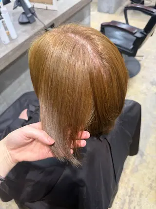 カラー ルシ🎨/ハイトーン デザイン/髪質改善のヘアスタイル