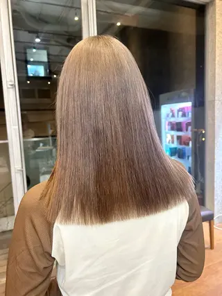 カラー 🎀艶ハイトーン特化 🎀セナのヘアスタイル