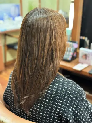 セミロング 似合わせ/たにざわ しんごう≫南草津のヘアスタイル