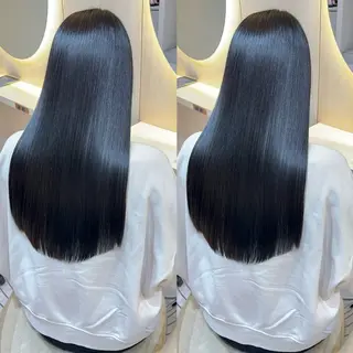 セミロング カラー レイヤー❣️縮毛矯 川村利幸のヘアスタイル