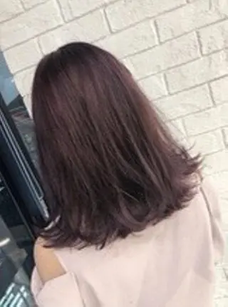 ミディアム カラー オーナースタイリスト 奈須雄紀のヘアスタイル