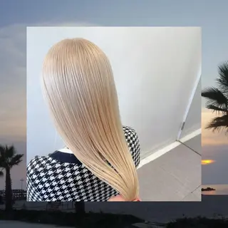 ロング カラー パーマ ヘアアレンジ メンズ キッズ ネイル マツエク・マツパ アイブロウ ハイトーンNo.1 👩🏼NaGiSaのヘアスタイル