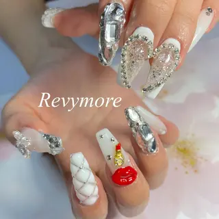 セミロング ネイル nail salon Revymoreのネイルデザイン