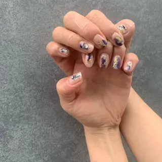 ネイル 《ニュアンスネイル》 risaのネイルデザイン