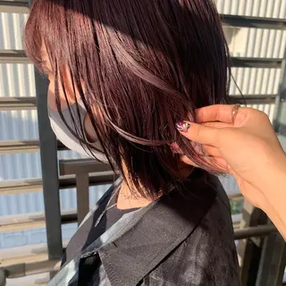 カラー AO所属・RISAKO 艶髪モテヘア🎀府中のヘアスタイル