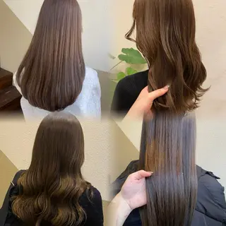 ロング カラー 透明感カラー/ 小顔カット/ミヅキのヘアスタイル