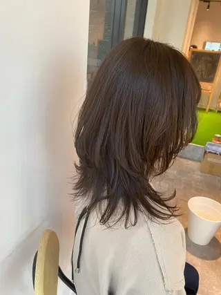 ミディアム カラー オスズ 🎀´-のヘアスタイル