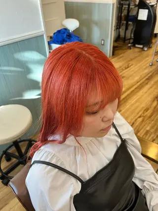 ロング カラー 🐰ハイトーンカラー 畠山 渡🐰のヘアスタイル