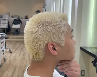 全メニュー0円 メンズ特化もゆるのヘアスタイル