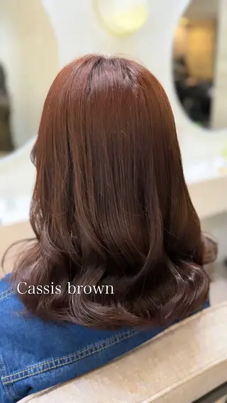 ミディアム カラー 【メンズ特化】池袋 韓国スタイル飯塚のヘアスタイル