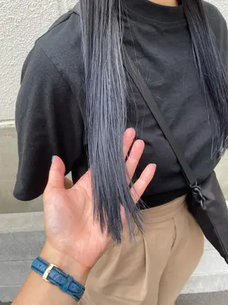 ロング さの あやねのヘアスタイル