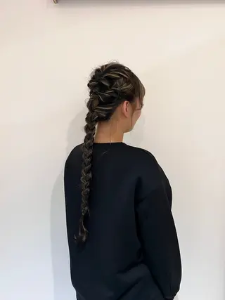 ヘアアレンジ 💇🏻‍♀️結/ 川崎美容師のヘアスタイル