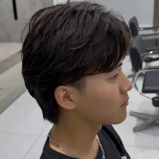 パーマ メンズ fifth_Oita 安藤海哉のヘアスタイル