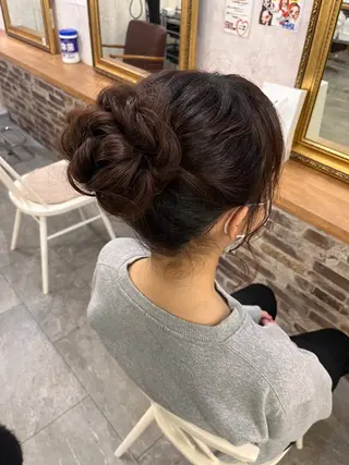 ヘアアレンジ 鈴木 芽香のマツエク・マツパデザイン