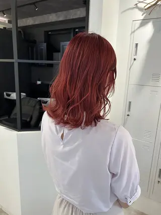 カラー 河野いずみ レイヤー/ボブ 🤍のヘアスタイル
