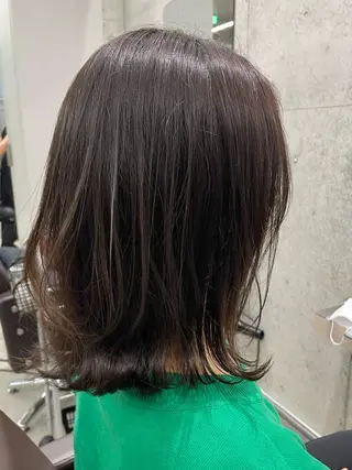 ショート カラー 藤本 夢のヘアスタイル