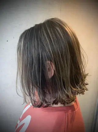 ミディアム 市村 正義のヘアスタイル