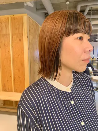 ショート カラー よしだ とおいのヘアスタイル