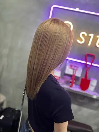 セミロング 透明感カラー/ 髪質改善　ゆうとのヘアスタイル