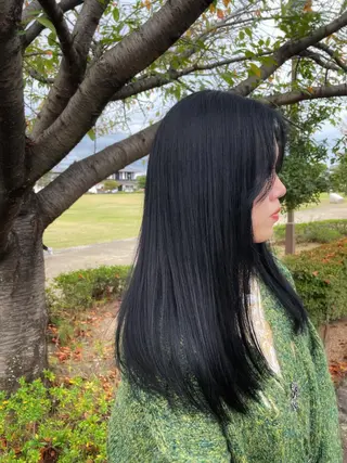ロング カラー SoL🪐✧ 眞白のヘアスタイル