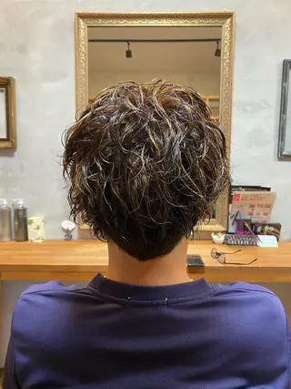 カラー メンズ専門美容師 RIOのヘアスタイル