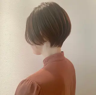 ショート 安永 涼のヘアスタイル