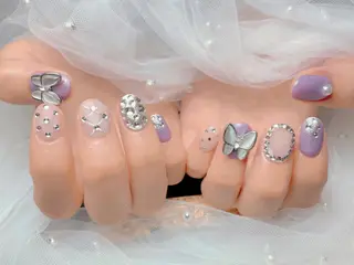 ネイル マジック ミラーのネイルデザイン