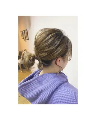 ミディアム Asuka Mabuchiのヘアスタイル