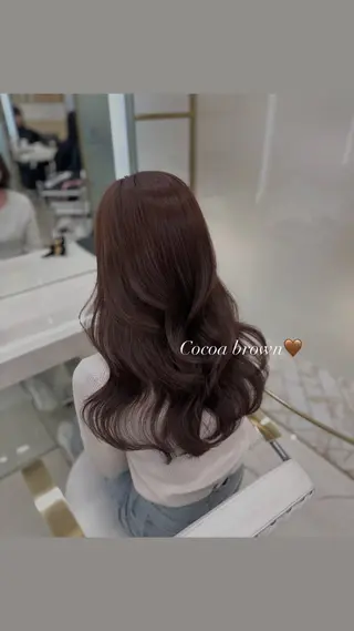 ロング COA🎀オギユリ /透明感カラー🫧のヘアスタイル
