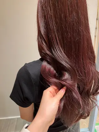 セミロング カラー 新宿 Chiakiのヘアスタイル