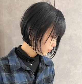 ショート カラー 色気/ボブ/ショート Genkiのヘアスタイル