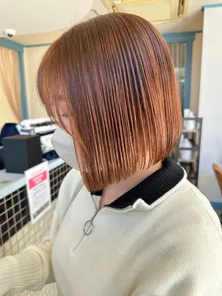 ショート 長嶋美奈/ 韓国風レイヤーカットのマツエク・マツパデザイン