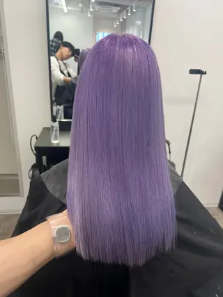 ロング カラー ハイトーン専門美容師 kimutaのヘアスタイル