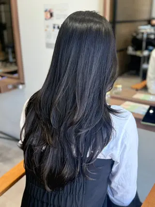 セミロング 🍭海外ヘア/レイヤ ー/艶髪🍭舟橋瑞稀のヘアスタイル