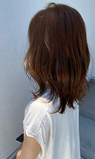セミロング カラー Lumo Yu-kiのヘアスタイル