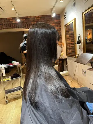 セミロング カラー 中園康 /カラー/ブリーチのヘアスタイル