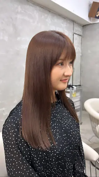 ロング カラー 💜Noa /艶髪ハイトーン💫のヘアスタイル