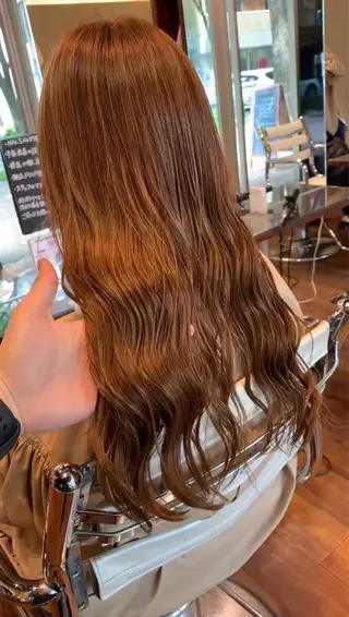 ミディアム カラー HALS所属・吉野 武のヘアスタイル