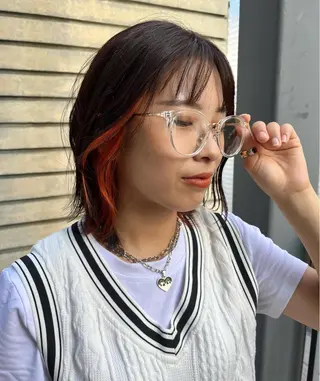 ミディアム カラー L amp柏🌱 tamaのヘアスタイル