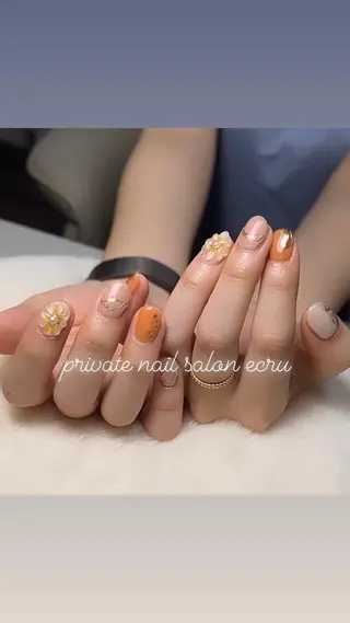 ネイル ecru エクリュのネイルデザイン