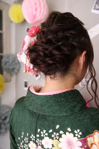 ヘアアレンジ 代表　土屋ヒロユキ ショートカットのヘアスタイル