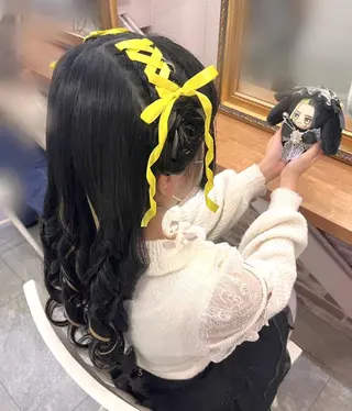ヘアアレンジ 鈴木 芽香のマツエク・マツパデザイン